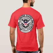 US Tea Party Seal T-shirt (Achterkant)
