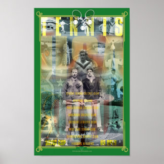 US Tennis History Poster