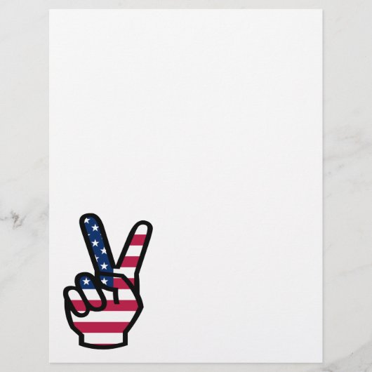 US Victory Sign. (Voorkant)