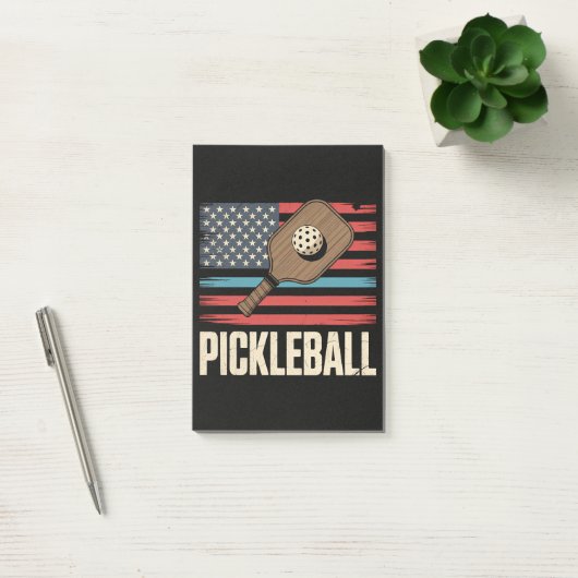 US Vlag Pickleball Post-it® Notes (Kantoor)