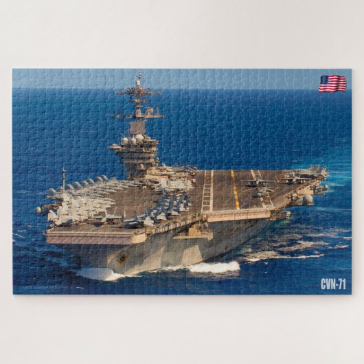 US VLIEGTUIG CARRIER - CVN 71 (20 x 30 INCH) Legpuzzel (Horizontaal)