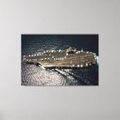 US VLIEGTUIG CARRIER - CVN-72 32x48 Canvas Afdruk (Voorkant)