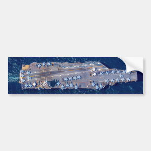 US VLIEGTUIG CARRIER - CVN 78 BUMPERSTICKER