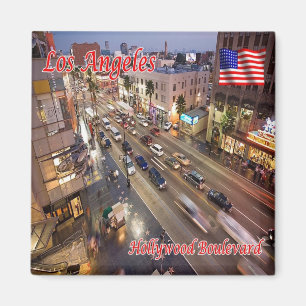 US VS Los Angeles Hollywood Boulevard Magneet
