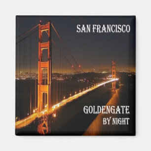 US VS San Francisco Alamo Square Golden Gate Magneet