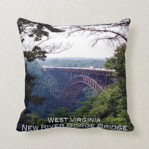 US West Virginia - New River Gorge Bridge - Kussen