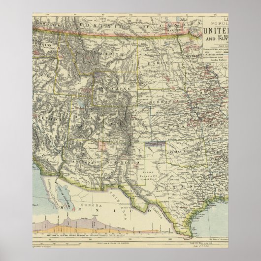 US WESTERN POSTER (Voorkant)