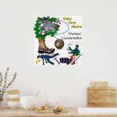 US Worker's Compensation Poster (Keuken)