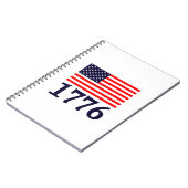 USA 1776 NOTITIEBOEK (Linkerzijde)
