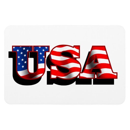 USA 1 Magnets Flexi (Horizontal)