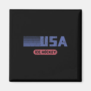 USA 2022 Team Sports Retro USA 2022 Team Amerikaan Magneet