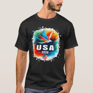USA 2026 Go United States Sport USAeam 2026 USA f T-shirt