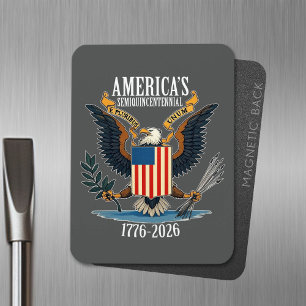 USA 250 - 1776-2026 - Eagle wapenschild Magneet