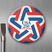 USA 250 - 1776-2026 Star Design