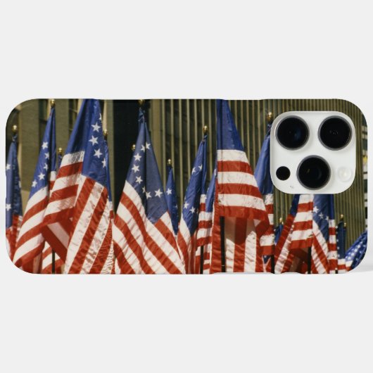 USA 250 - Drapeaux américains - Coque iPhone 16 Pr (Verso (horizontal))