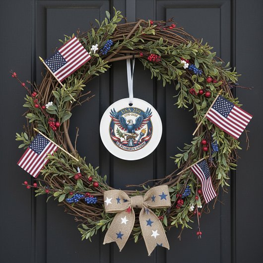 USA 250 Eagle Ornament