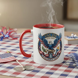 USA 250 Eagle personalized Mok
