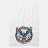 USA 250 Eagle Theedoek (Verticaal)