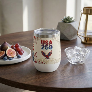 USA 250 Verjaardag Patriottische Adelaar Vintage T