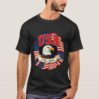 Usa 250 Viering van het Patriottisch Jubileum T-shirt