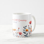 USA 250 Years Floral Mug  (Devant droit)