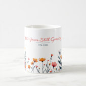USA 250 Years Floral Mug  (Centre)