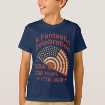 USA 250 Years Patriotic Fan Design – 1776-2026 