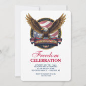 USA 250e verjaardag BBQ Kaart (Voorkant)