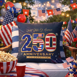 USA 250e verjaardag Patriotisch  Kussen