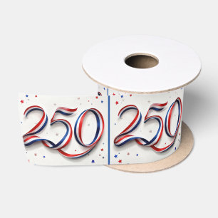 USA 250e verjaardagslint en sterren Lint