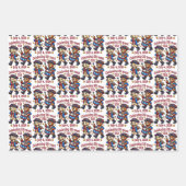 USA 250ste Jubileum Souvenir - Patriottisch Inpakpapier Vel (Voorkant 2)