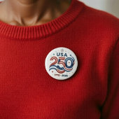 USA 250th 1776-2026 Ronde Button 7,6 Cm