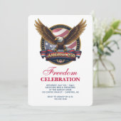 USA 250th Anniversary BBQ Kaart (Staand voorkant)