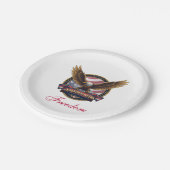 USA 250th Anniversary Party Papieren Bordje (Gekanteld)