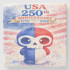 USA 250th Anniversary Stenen Onderzetter