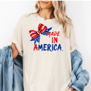 USA 4 juli T-shirt, patriottisch cadeau voor haar T-shirt