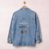 USA 4th of July Birthday Denim Jacket (Hangar)