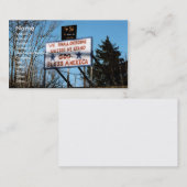 USA À Vendre ? Carte de visite (Devant / Derrière)