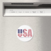 USA Acrobatic Gymnastics Magnet (In Situ (Lave-vaisselle))