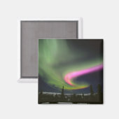 USA, Alaska, Chena Hot Springs. Aurora 2 Magneet (Voorkant / Achterkant)