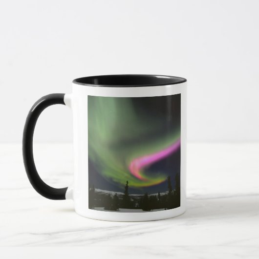 USA, Alaska, Chena Hot Springs. Aurora 2 Mok (Links)