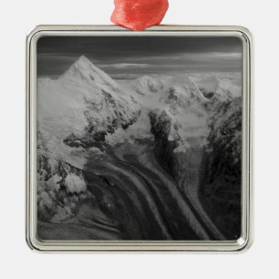 USA, Alaska, Denali National Park, Aerial uitzicht Metalen Ornament