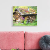 USA, Alaska, Denali National Park, Kantishna. Canvas Afdruk (Insitu (Woonkamer))