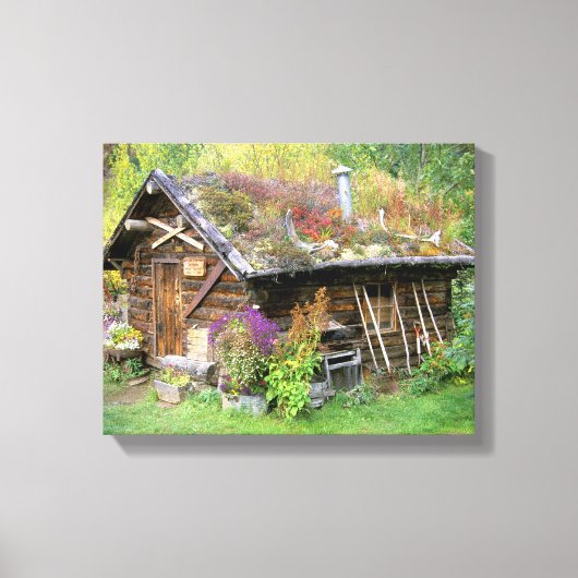 USA, Alaska, Denali National Park, Kantishna. Canvas Afdruk (Voorkant)