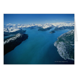USA, Alaska, Glacier Bay National Park, vue aérien
