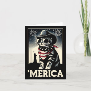 USA America Cat 4 van juli Mannen Vrouwen Kinder F Kaart