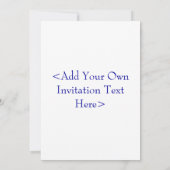 USA American Hearts Invitation (Dos)