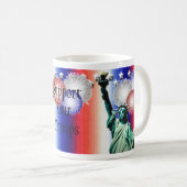 USA American Patriotic Mug (Devant droit)