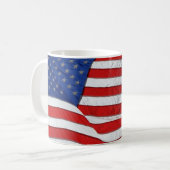 USA AMERICAN US FLAG Patriotic Mug Series (Devant gauche)