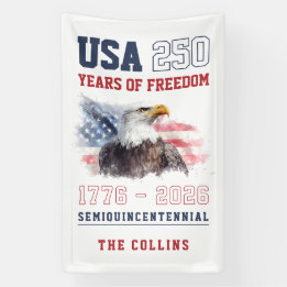 USA America's 250th Anniversary 4th of July Party Spandoek